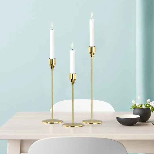 Chinese Style Metal Candle Holders